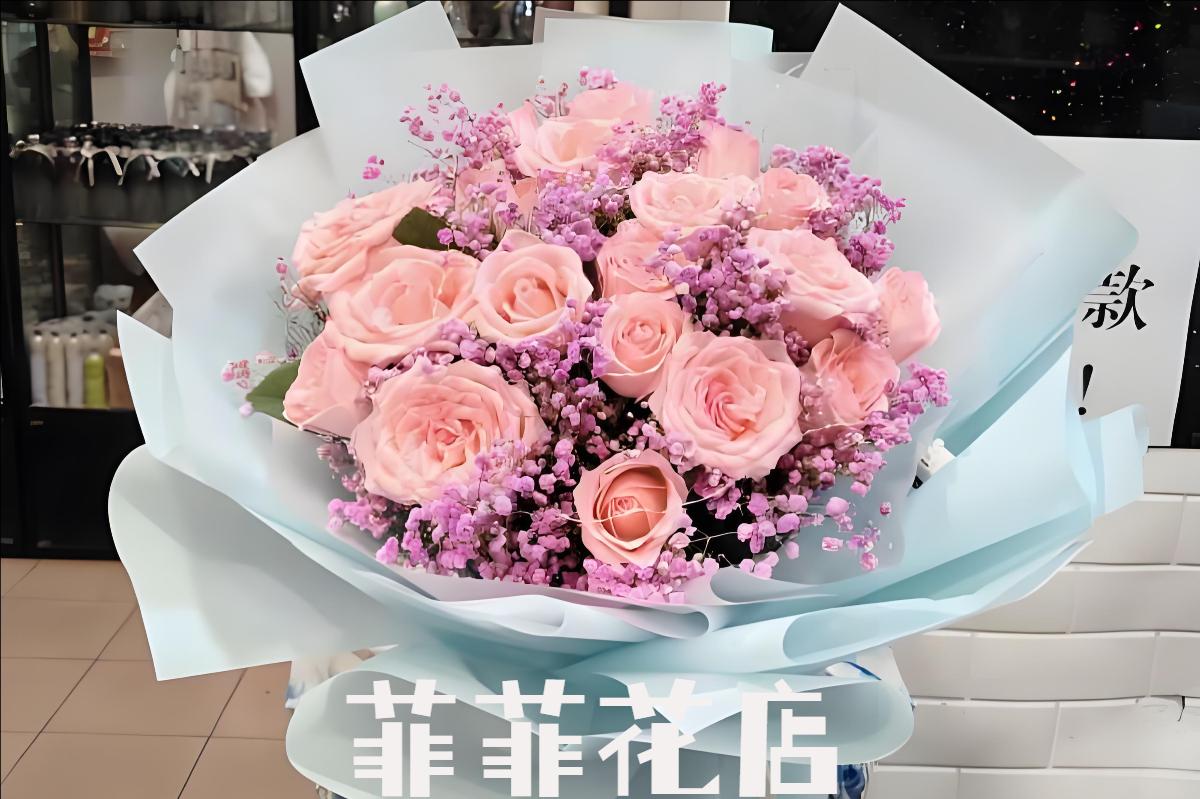 镇江扬中市花店送花,100%新鲜花材